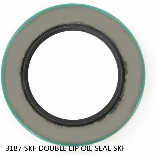 3187 SKF DOUBLE LIP OIL SEAL SKF #1 small image